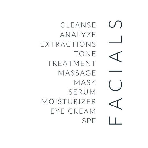 Future Esthetician, Esthetician Room Supplies, Facials Quotes, Basic Facial, Esthetician Facial, Facial Esthetics, Esthetician Inspiration, Becoming An Esthetician, Facial Room