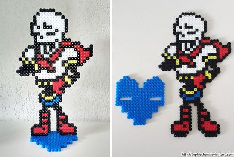 Undertale Perler Beads, Undertale Pixel Art, Perler Creations, Pixel Beads, Art Perle, Pixel Art Templates, Perler Art, Diy Perler Bead Crafts, Bead Sprite