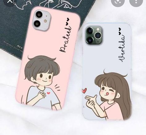 Matching Cases Couples, Matching Phone Cases Bff, Case Drawing, Customized Phone Covers, Back Cover Design, Kpop Phone Cases, Phone Case Diy Paint, Buddhist Art Drawing, Diy Phone Case Design