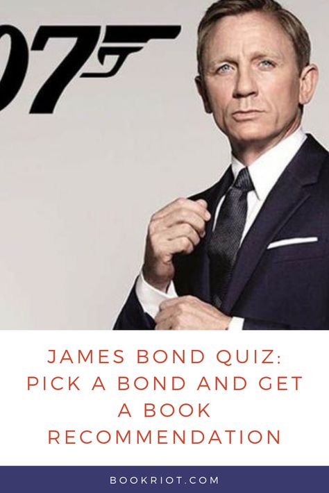 We're got a fun little quiz: Pick your James Bond and we'll tell you what book to read.   book quiz | james bond quiz | book recommendations | quizzes for book lovers What Book To Read, James Bond Books, Reading List Challenge, List Challenges, Book Recommendation, Book To Read, Ian Fleming, What Book, Read Book