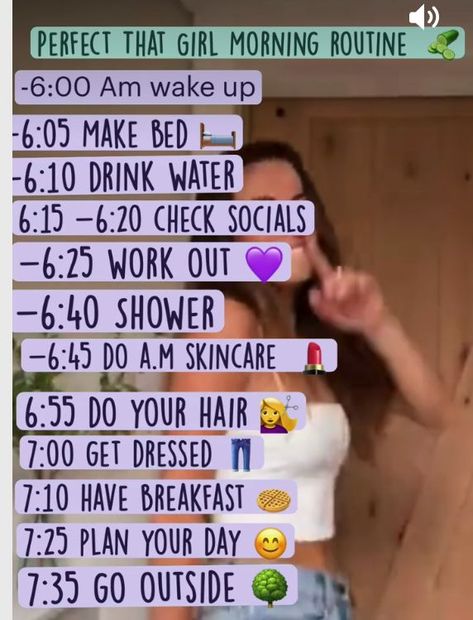 How To Wake Up Happy, Wake Up At 7 Am Routine, Good Songs To Wake Up To, What Time Should I Wake Up, Morning Routine Leave At 6:30, How To Wake Up At 6:30, Morning Routine Wake Up At 6:30, Morning School, Summer Bucket List For Teens