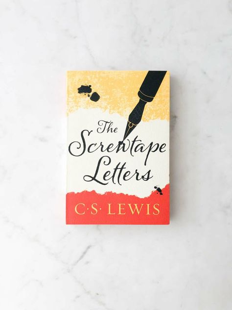 Catholic Books Reading Lists, Cs Lewis Books, Christian Book Recommendations, Screwtape Letters, Book Advertising, Catholic Books, Book Letters, Personal Library, C S Lewis