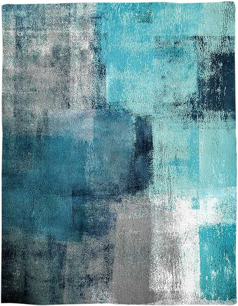 Teal Painting, Grey Artwork, Teal And Gray, Teal Art, Acrylic Painting For Beginners, Contemporary Abstract Art, Blue Painting, Beginner Painting, Blue And Grey