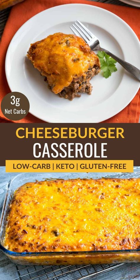 Low Carb Bacon Cheeseburger Casserole, Keto Cheeseburger Casserole, Low Carb Cheeseburger Casserole, Keto Cheeseburger, Casserole With Bacon, Bacon Cheeseburger Casserole, Keto Casseroles, Low Carb Low Fat Recipes, Keto Beef