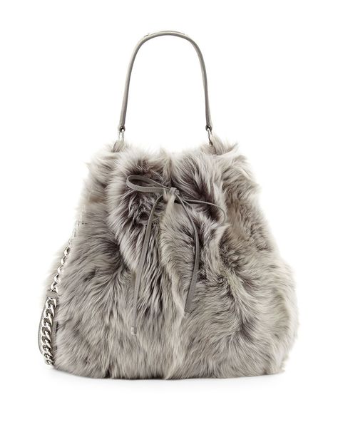 Fur Handbag, Fur Bucket, 2014 Fashion Trends, Sac Diy, Fall 2014 Fashion, Fur Handbags, Fall Handbags, Fabulous Furs, Fur Accessories