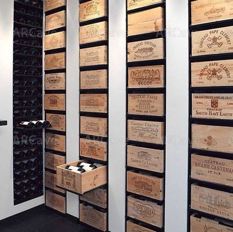 Wine Seller, Cave A Vin, Storage Staircase, Wine Cave, Home Wine Cellars, Wine Cellar Design, Cellar Design, Wine Display, Wine Cellars