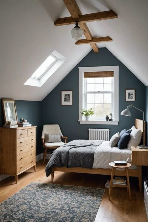 Low Sloped Ceiling Bedroom, Slanted Bedroom, Small Attic Bedrooms, Attic Conversion Bedroom, Tiny Attic Bedroom, Angled Ceiling Bedroom, Eaves Bedroom, Kids Attic Bedrooms, Low Ceiling Attic Bedroom