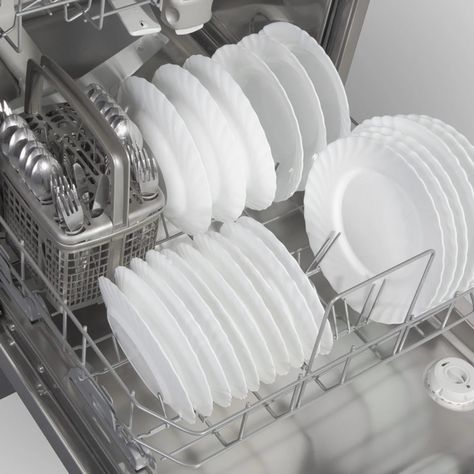 10 Ways You're Loading Your Dishwasher All Wrong Borax Uses, Crockery Set, Diy Kitchen Projects, How To Clean Rust, Detergent Dispenser, Plates And Bowls Set, Clean Dishwasher, Cleaning Dishes, Dishwasher Racks