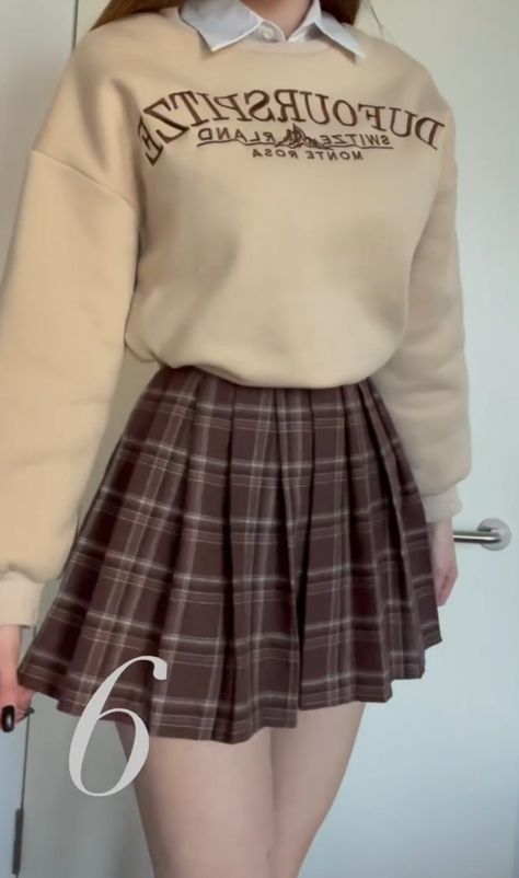 Academia Outfits, Cute Dress Outfits, Mode Inspo, Really Cute Outfits, Girly Outfits, Korean Outfits, Casual Style Outfits, Teen Fashion Outfits, Cute Casual Outfits