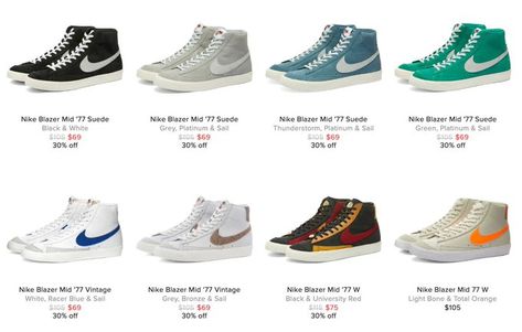 RT @SOLELINKS: Ad: Nike Blazer Mid '77 styles on sale for $69 each  shipping => https://t.co/LdJXz8sQn4 https://t.co/MWnEib9AoQ #muxjasper #fivedoubleues #sneaker #kicks Sims 4 Blazer, Nike Blazer Mid 77, Nike Blazer Mid, Sneaker Release, Blazer Mid, Nike Blazer, Sims House, Cc Sims, Converse Sneaker