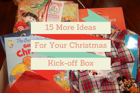 Christmas Kick Off Ideas, Christmas Kickback Ideas, 1st December Christmas Box Ideas, Christmas Adventure Box Ideas, Elf Magic, Wine Box, Christmas Box, Disney Trips, First Christmas