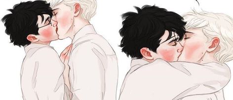 Darry Fanart, Draco Malfoy Fanart, Drarry Fanart, Harry Draco, Gay Harry Potter, Harry Potter Pin, Harry Potter Comics, Harry Potter Draco Malfoy, Harry Potter Ships