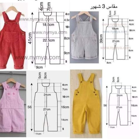 Clothes Patterns Sewing, Pola Jumpsuit, Jaket Crochet, Learn Sewing, Baby Clothes Patterns Sewing, Sewing Baby Clothes, Kids Dress Patterns, Sewing Tutorials Clothes