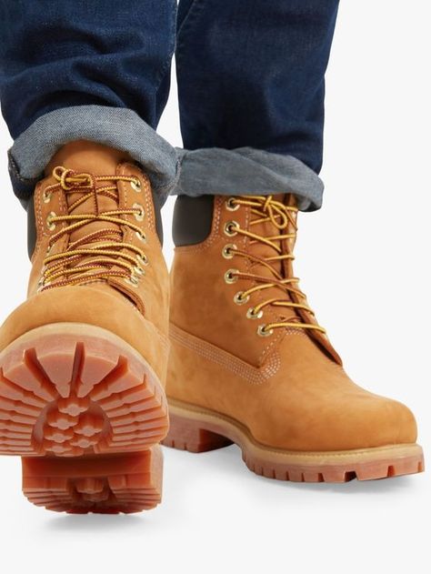 How To Wear Timberlands, Timberland Boots Outfit, Timberland Classic, Timberland Premium, Mens Dress Boots, Winter Fashion Boots, Mens Winter Boots, Best Shoes For Men, Estilo Punk