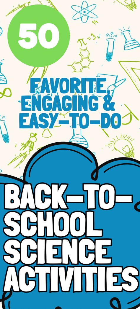 These engaging, hands-on back-to-school science activities will excite your kids to start a new year of science! Covers bio, chem, animal science, solar system, earth sci Back To School Science Activities, Science Solar System, Free Science Printables, Back To School Science, Science Tips, Science Printables, Science For Toddlers, Free Homeschool Resources, Preschool Science Activities