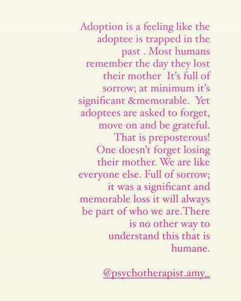 Amy on Instagram: "Stop asking adoptees to forget or be silent about their mothers or birth family. It is cruel to ignore and deny the grief adoptees experience and and the significance of their loss 💔 #adoptee #nomoresilence" Adoptee Quotes Feelings, Life Is Cruel Quotes, Adoption Quotes Adoptee, Adoptee Quotes, Adopted Quotes, Adoption Poems, Adoption Loss, Common App, Common App Essay