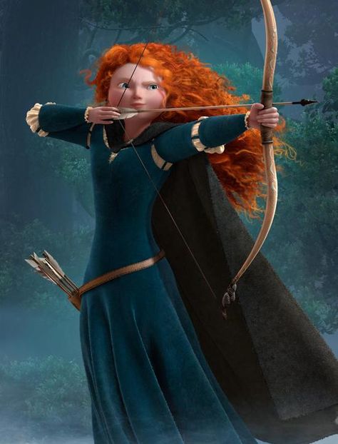 Merida dans Rebelle Prenses Merida, Rebelle Disney, Merida Costume, Brave Wallpaper, Tattoo Cartoon, Brave Movie, Brave 2012, Merida Disney, Brave Merida