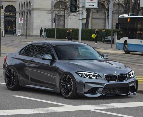 BMW F87 M2 grey M2 Bmw, M5 F90, 2002 Bmw, High Performance Cars, Iphone Obsession, Bmw M2, Weird Cars, Tuner Cars, Whips