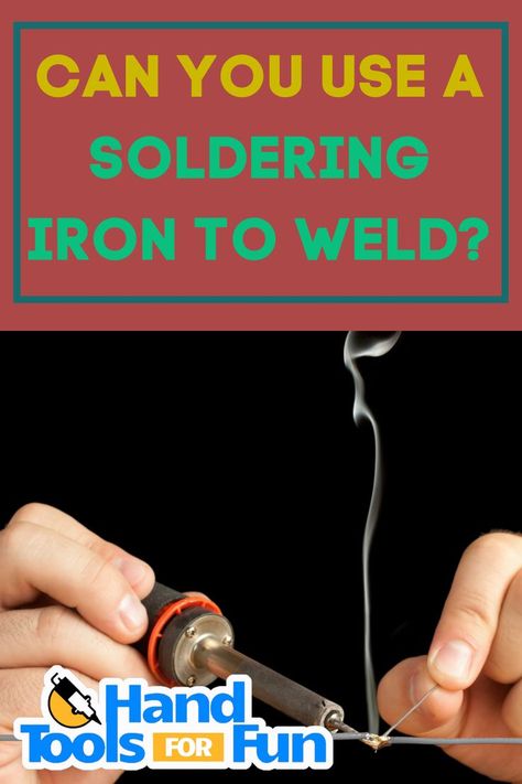 Can you use a soldering iron to weld? Welding projects can involve all sorts of things. They can be arts and crafts related, or they can be for work or DIY. One thing is for sure, the right tools… More Welding Crafts, Soldering Irons, Soldering Tools, Learn Something New, Soldering Iron, Welding Projects, Soldering, All Shapes, Wood Burning