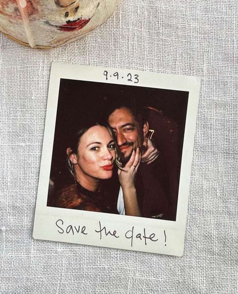 Save The Date Polaroid, Alison Roman, Polaroid Wedding, Double Decker Bus, Restaurant Wedding, Wedding Engagement Photos, Wedding Organization, Wedding Mood Board, Wedding Show