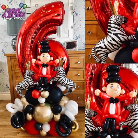 Twisting Balloons, Balloon Display, Balloon Twisting, Balloon Sculptures, The Greatest Showman, 6th Birthday Parties, 6th Birthday, Bespoke Design, Halloween Wreath