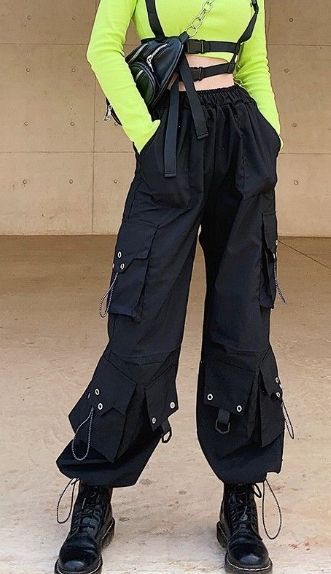 Shego Aesthetic Outfit, Neon Green Outfits, Festival Outfit Inspiration, Kpop Concert Outfit, Seo Blog, Combat Pants, Corset Outfit, Neon Outfits, Camouflage Pants