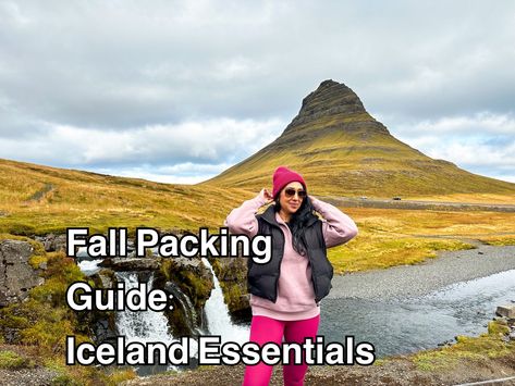 To ensure a comfortable and enjoyable trip, I've put together a comprehensive guide on what to pack for your mid-September adventure in Iceland. Packing For Iceland, Iceland In September, Iceland Packing List, Fall Packing, Iceland Packing, Iceland Itinerary, South Iceland, Packing Guide, Cascade Waterfall