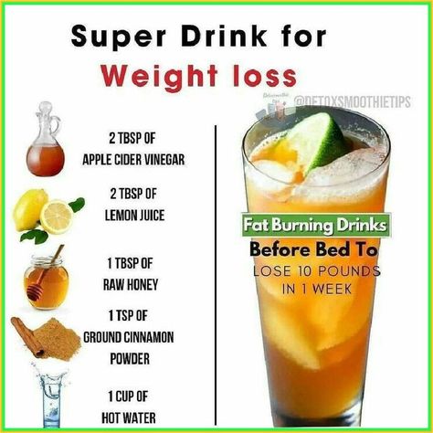 To lose weight in one week have a detox and fat burning drink before bed Detox Drink Before Bed, Drinks Before Bed, Resep Diet, Healthy Drinks Smoothies, Simple Health, Healthy Drinks Recipes, Water Recipes, Healthy Smoothie, Healthy Juices