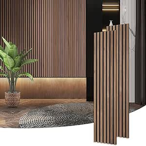 Stylish Soundproofing, 3d Wood Wall Panels, 3d Wood Wall, Fluted Panel, Wood Wall Panels, Wall Panels Bedroom, Wall Interior, Wood Slat Wall, Interior Wall Decor