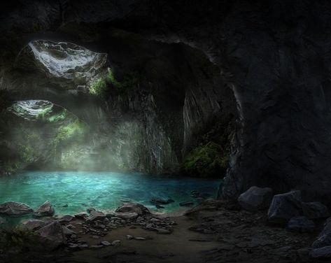 Martial Universe, Water Temple, Underwater Caves, Episode Backgrounds, Crystal Cave, Fantasy Places, Weird Dreams, Environment Concept Art, Warrior Cats