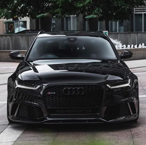 Audi Audi Rs 3, Rs6 Audi, Dream Cars Audi, Boss Moves, Rs6 Avant, Luxury Cars Audi, Black Cars, Black Audi, Audi S6