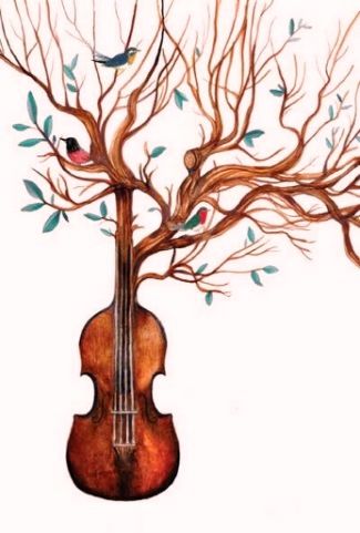 música, viola Cello Art, Violin Art, Art Musical, Music Drawings, Music Illustration, Music Painting, Music Artwork, Musical Art, Arte Inspo