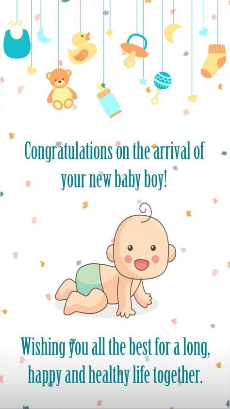 Congratulations Images for Baby Boy with Simple Wishes Wishes For Newborn Baby Boy, Congratulations On Baby Boy, Babyboy Congratulations, Newborn Baby Wishes, Baby Boy Congratulations Messages, Congratulations For Baby Boy, Congrats On Baby Boy, Newborn Greeting