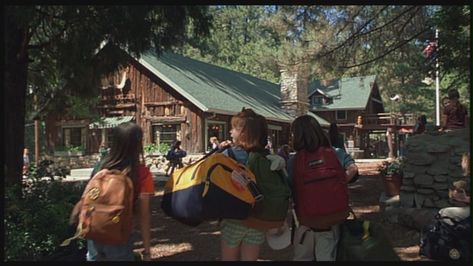 Parent Trap Summer Camp, Parent Trap Camp Aesthetic, 90s Camping Aesthetic, Camp Calloway, Parent Trap Aesthetic, Parent Trap Camp, American Summer Camp, Trap Movie, Parent Trap Movie