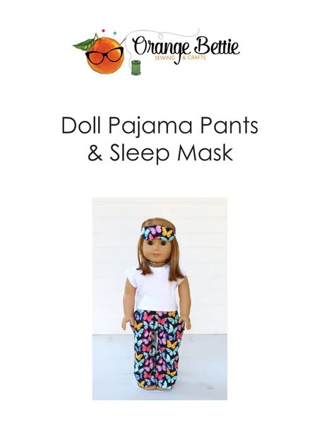 Pajama Pants Pattern Free, American Girl Doll Pajamas, Girls Pajamas Pattern, Pajama Pants Pattern, Pants Pattern Free, Generation Dolls, Pajama Pattern, Our Generation Dolls, Pajama Pant