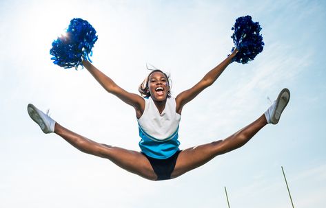 Why Your Cheer Jumps are Not Improving.. Cheer Base, Cheer Jumps, Cheerleading Jumps, Cheer Dance Routines, Equine Veterinarian, Cheer Tryouts, Power Training, Stretches For Flexibility, Cheer Stunts