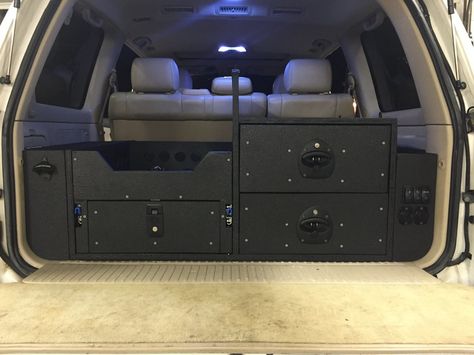 4wd Drawer System, 4runner Drawer System, Truck Bed Drawers, Suv Storage, Toyota Tacoma Mods, Drawer System, Van Storage, Truck Storage, Vw Lt