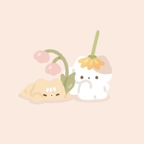 Drawings Wallpaper, Little Drawings, Cocoppa Wallpaper, 강아지 그림, Cute App, Little Animals, Cute Animal Drawings Kawaii, Cute Cute, Kawaii Animals