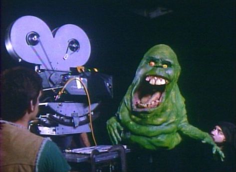 Images and art from the original 1984 Ghostbusters movie Slimer Ghostbusters, Original Ghostbusters, Ghostbusters Ii, Extreme Ghostbusters, Ghostbusters 1984, Movie Trivia, Ghostbusters Movie, Movie Directors, The Real Ghostbusters