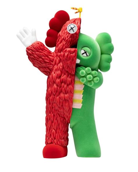 KAWS - Kachamukku Green/Red & Black Set of 2, 2022 Shop Now On ShopKaws.Com #kaws #art #collectibles Vinyl Toys, Vinyl Art, Texture Design, Vinyl Figures, Art Toy, Sculpture Art, Green Colors, Red Green, Clothes For Sale