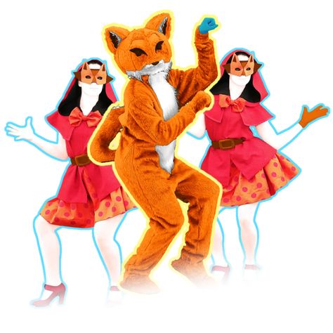 The Fox (What Does The Fox Say?) | Just Dance Wiki | Fandom Just Dance 2014, Whip Nae Nae, What Does The Fox Say, Dancer Wear, The Routine, Hey Girl, Dark Horse, The Fox, Just Dance