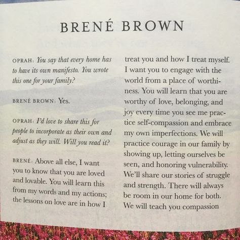 Family manifesto (part 1). Family Manifesto, Brene Brown Manifesto, Manifestor Human Design Quotes, Manifestor Affirmation, I Am A Powerful Manifestor, Family Mission Statements, Family Mission, Family World, Brene Brown