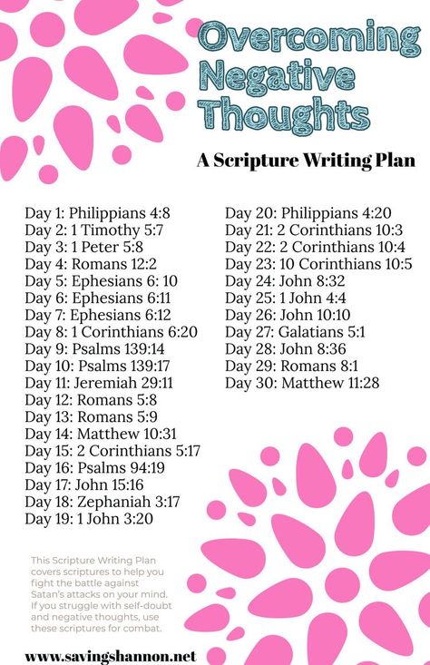 Bible Verse Morning Scriptures, Bible Verse For Negative Thoughts, Bible Writing, Scripture Writing Plan, Scripture Writing Plans, Scripture Writing, Writing Plan, Bible Study Plans, Bible Study Tips