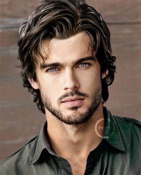 Model Haircut, Young Men Haircuts, Model Hairstyles, جوني ديب, Mens Model, Mens Hairstyles Medium, Men Haircut Styles, Corte De Cabelo Masculino, Boys Haircuts