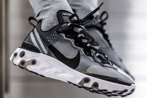 Sneakers Instagram, Nike React Element 87, Fun Friends, Skate Wear, Camping Picnic, Nike React, Best Sneakers, Sneakers Men Fashion, Sneaker Collection