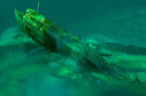 Shipwreck Mermaid, Siren Shipwreck, Abandoned Ships Shipwreck, Underwater Shipwreck, Sea Monster Attacking Ship, Great Lakes Shipwrecks, Canadian Lakes, Great Lakes Ships, Abandoned Ships