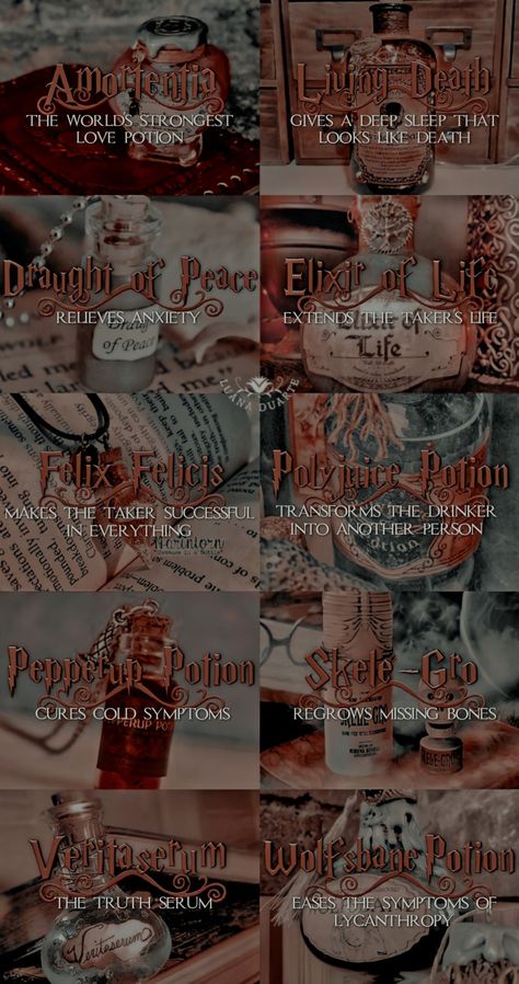 All Harry Potter Potions List, Amortentia Potion Recipe, Potions Aesthetic Harry Potter, Harry Potter Potions Aesthetic, Harry Potter Potions Drawings, Amortentia Aesthetic, Love Potion Aesthetic, Potions Hogwarts, Harry Potter Potions Diy