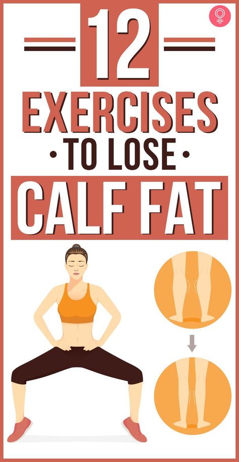 12 Exercises To Lose Calf Fat: Do not worry, we can help you get rid of the excess calf fat. Just a few tweaks in your diet, workout, and lifestyle can make your calves slimmer. Read on to know how to lose calf fat the healthy way. #exercise #calffat #health #fitness #weightloss How To Reduce Calf Fat Fast, Calf Fat Burning Workout, Calf Reduction Exercise, Exercise To Slim Calves, How To Get Rid Of Calf Fat Fast, Thinner Calves Workout, Calf Exercises Slim, How To Get Smaller Calves, Exercise For Slim Calves