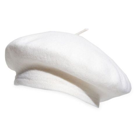 Topi Vintage, White Beret, Woolen Hat, Wool Beret, Wool Berets, Beret Hat, White Hat, Cute Hats, 가을 패션