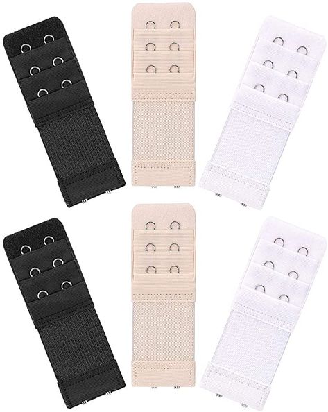 Akstore 6 Pieces Women's Soft Comfortable Elastic Bra Extenders Bra Extension Strap 2 Hook 3 Row Lady's Bra Extender Bra Band (Multicolors) at Amazon Women’s Clothing store Old Bras, Bra Extender, Velvet Necklace, Adjustable Bra, Shoe Display, New Bra, Perfect Bra, Velvet Choker, Lounge Lingerie